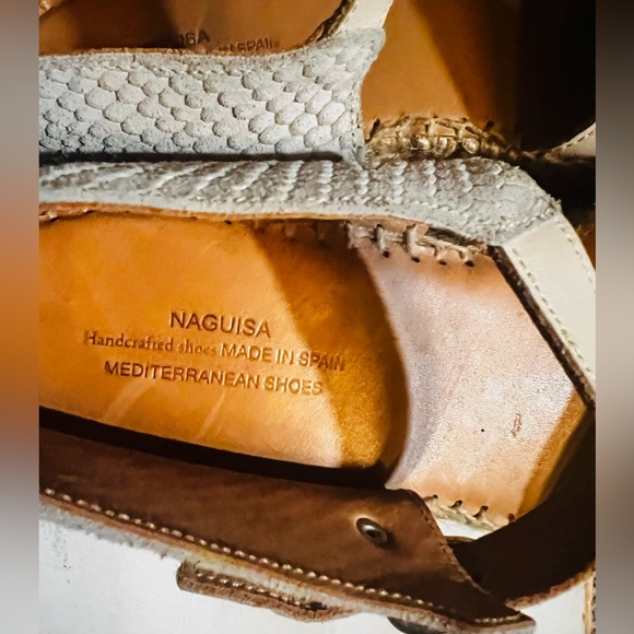 Anthropologie X Naguisa Cream Espadrilles - Picture 4 of 6